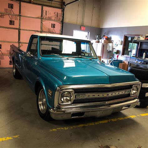 1969 Chevy C10 Weve Been Restoring It Since August Finally Car Show