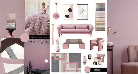 Decorating With Purple Mauve Furniture And Decor Color Trend