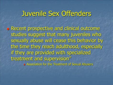 Ppt The Court And Juvenile Sex Offenders Powerpoint Presentation Free Download Id 5375597