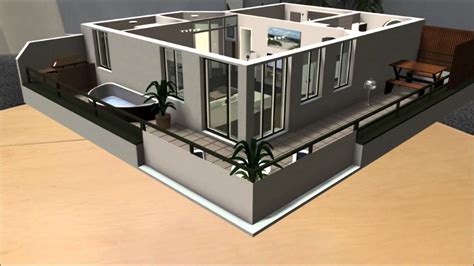 This 3 bedroom house has an outdoor veranda for dining. Meine Wohnung in 3D animiert :) - YouTube