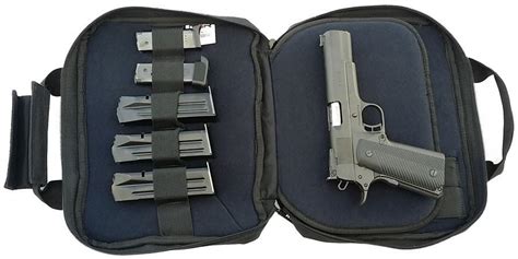 Mtr Gun Bag Lockable Soft Sided Pistol Case Mtrsuperstore
