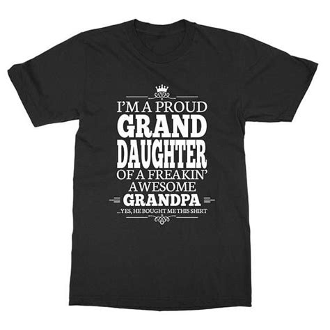 Granddaughter Shirt Granddaughter T Granddaughter T Etsy T Shirt