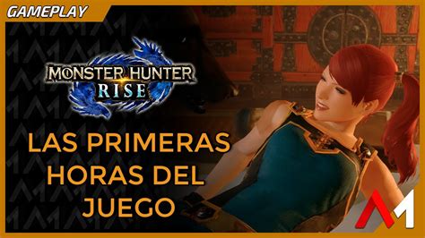 Monster Hunter Rise en Español Las Primeras 8 horas del juego YouTube