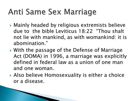 Ppt Same Sex Marriage Right Or Wrong Powerpoint Presentation Free Download Id2635572