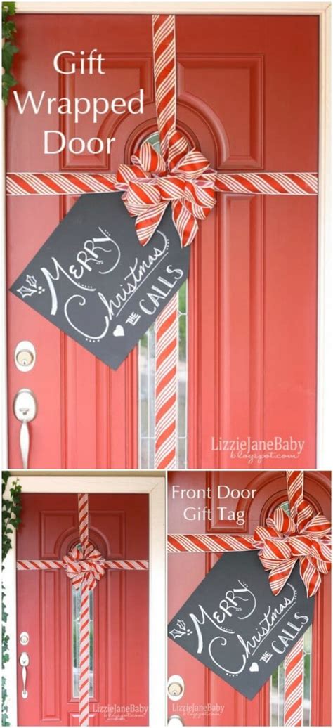 When color coordinating your room, it's nice to have these decorative touches ground your overall look. 20 DIY Christmas Door Decorations To Make Your Home ...