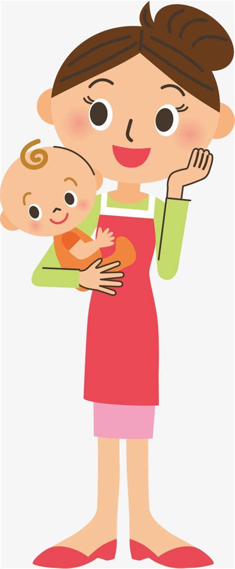 Vector Baby Mama Baby Mama Personajes De Dibujos Animados Diagrama