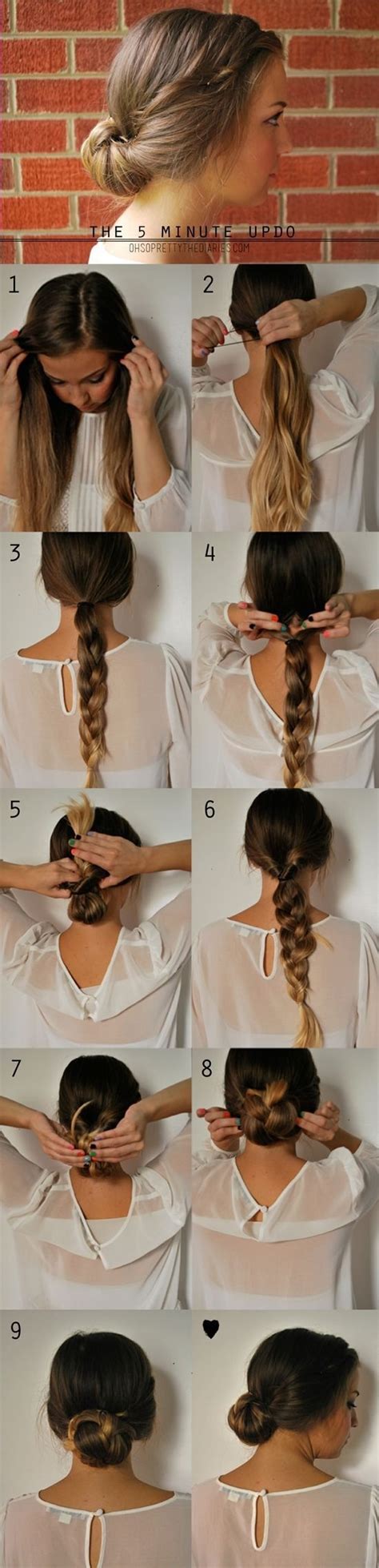 Super Cute Heatless Hairstyles Musely