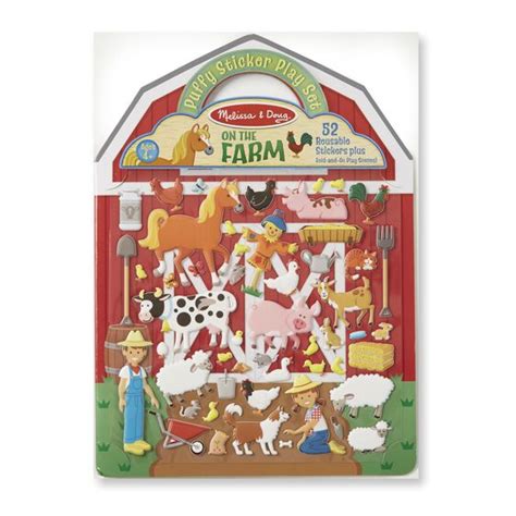 Melissa And Doug Reusable Farm Stickers Toys And Games Ireland