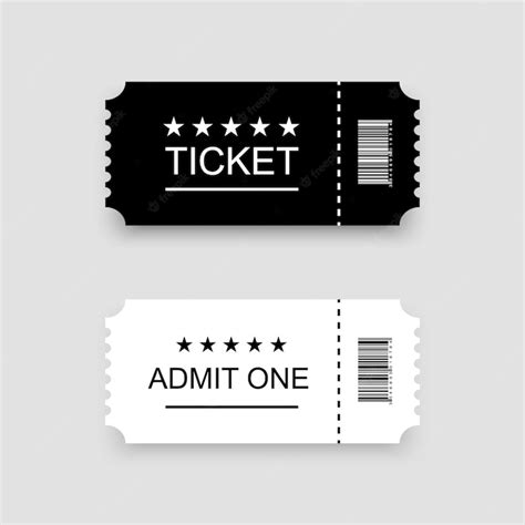 Premium Vector Ticket Or Coupon Template
