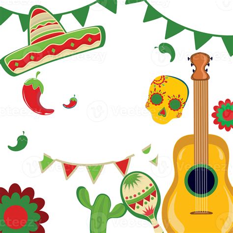 Cinco De Mayo Mexican Fiesta Cad Posterinvitation 23651603 Png