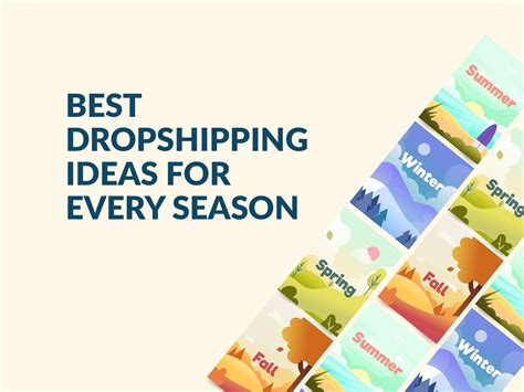 Best Dropshipping Ideas For Every Season