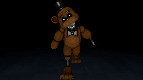 Fnaf 1 Ignited Freddy By Fazbearmations On Deviantart