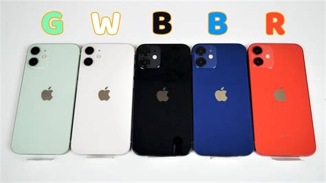 Quick Iphone 12 Mini All Colors Unboxing Youtube