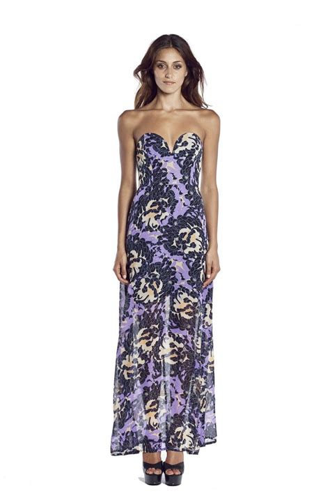 But i wonder, what else do they say? Shona Joy, Love State Maxi Dress | Dresses, Strapless ...