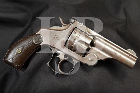 Smith And Wesson Sandw 44 Double Action 1st Model Top Break Revolver Cut