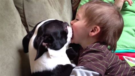 Longest Human Dog Kiss Youtube