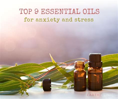 top 9 essential oils for anxiety and stress