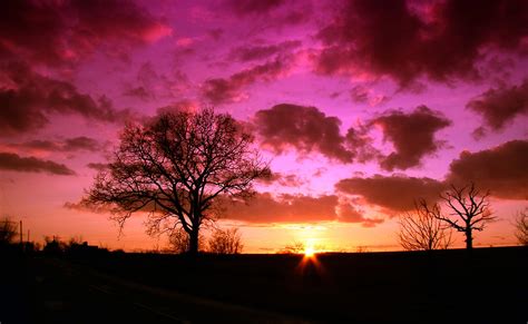 Sunset Sky Nature Free Photo On Pixabay