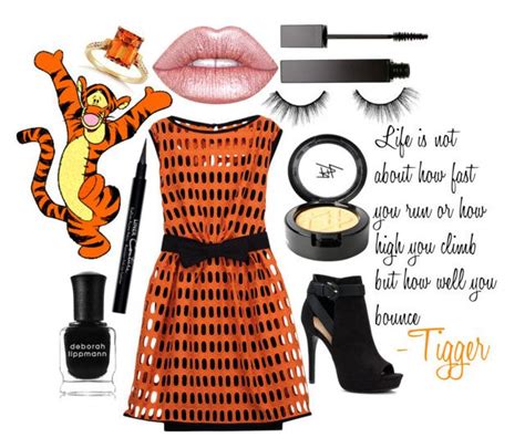 Tigger By Goldenlaurel Liked On Polyvore Featuring Moschino Lime Crime Apt 9 Tarte Serge