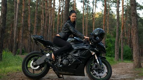 motorcycle women wallpaper wallpapersafari