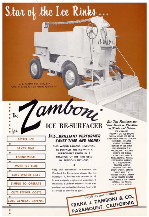 Zamboni Poster Giclee Quality Lost Posters