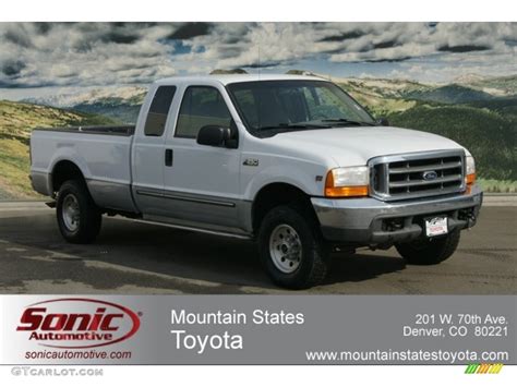 2000 Oxford White Ford F250 Super Duty Xlt Extended Cab 4x4 61166978