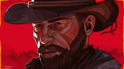 Arthur Morgan Red Dead Redemption 2 Fanart Behance
