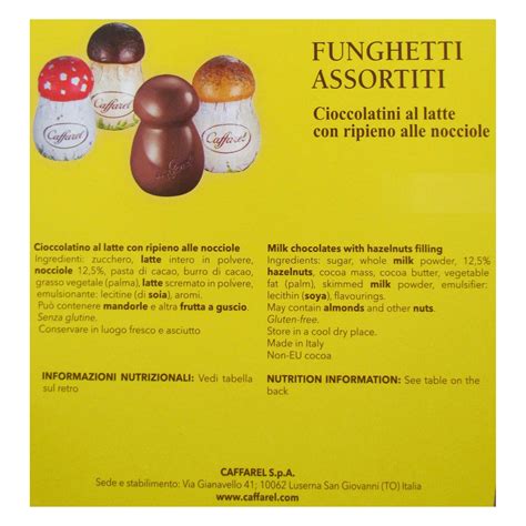 Online Selling Italian Chocolates In The Shape Of Mushrooms Milk