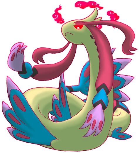 Gigantamax Milotic By Skarmorysilver On Deviantart