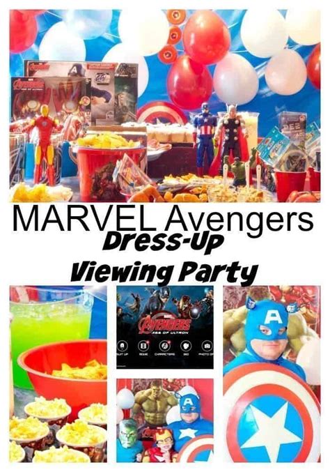 Marvel Avengers Dress Up Viewing Party An Alli Event