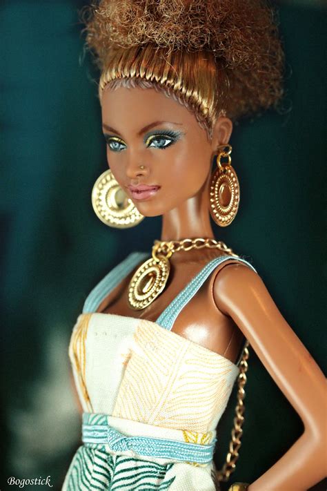a z challenge q queen of africa beautiful barbie dolls black doll black barbie