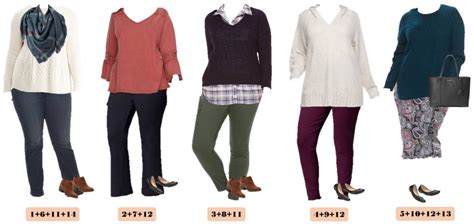 Plus Size Business Casual Capsule Wardrobe For Winter