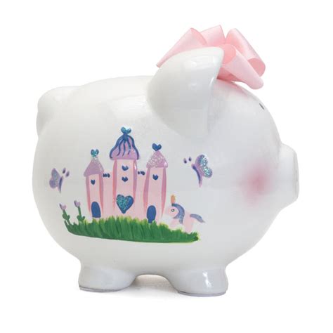 Princess Castle Piggy Bank Child To Cherish