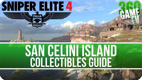 Sniper Elite 4 Mission 1 Collectibles Guide Letters Eagles Documents