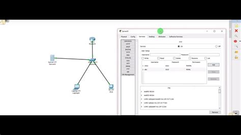 Inject a request to a route handler. FTP Server - Cisco Packet Tracer - YouTube