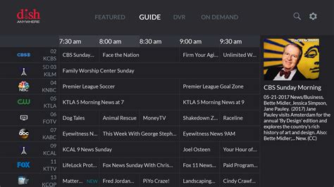 Check out the dish network channel guide to find what news, entertainment, sports and more are available with dish channel lineup. dish-anywhere-guide | AFTVnews