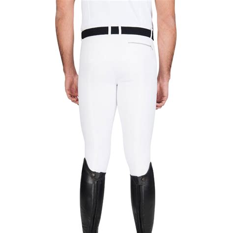 Equiline Mens Breeches X Grip Willow Knee Grip Fundis Equestrian