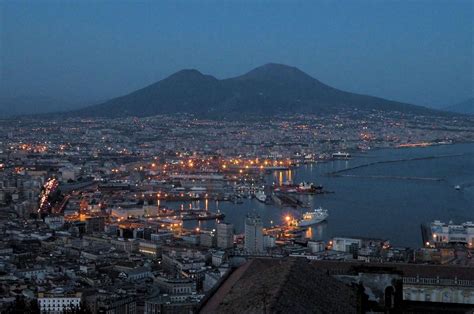 Naples Night View Jacuzzi Naples Italy Campania Pompeii Amalfi