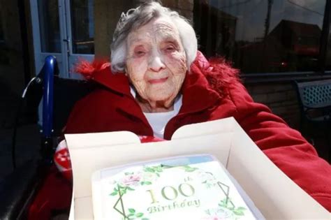 Great Great Grandmother Celebrates 100th Birthday And Puts Long Life