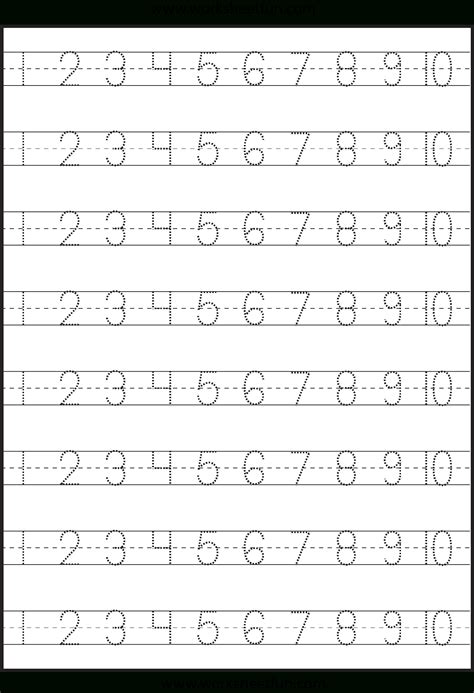 Tracing Letters And Numbers Printable Free