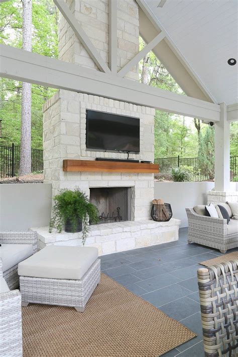 5 Minute Outdoor Decorating Tips And Tricks Outdoor Fireplace Designs