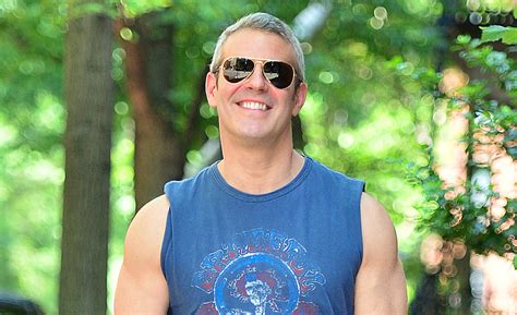 andy cohen puts his biceps on display in new york city andy cohen just jared