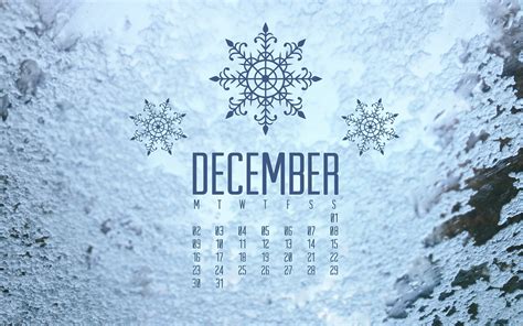 December Calendar Desktop Wallpaper Printable Calendar