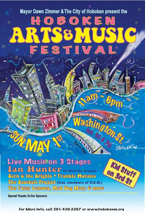 Hoboken Spring Arts And Music Festival To Be Held On Sunday