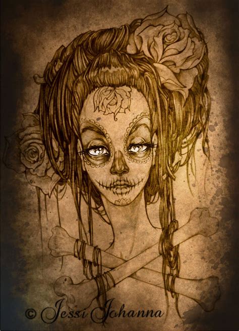 Skeleton Girl By Gurlycliche On Deviantart