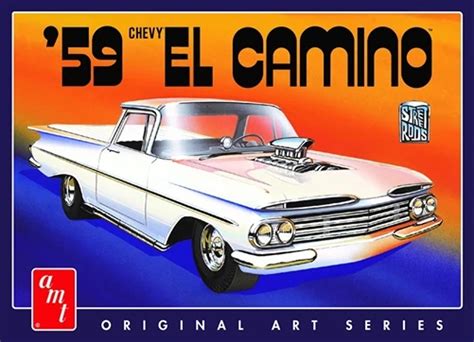 125 1959 Chevy El Camino Model Kit