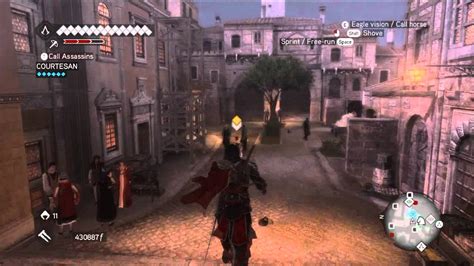 Assassin S Creed Brotherhood Courtesan Mission Running Scared 100