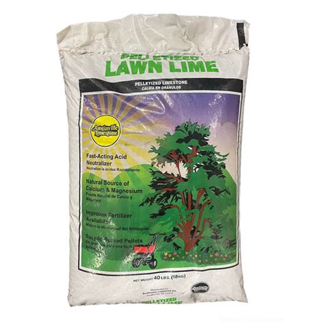 Pelletized Lawn Lime 40 Lb Bag Siteone