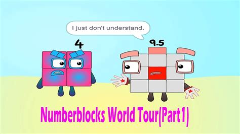 Numberblocks Animationnumberblocks World Tourpart1 Youtube