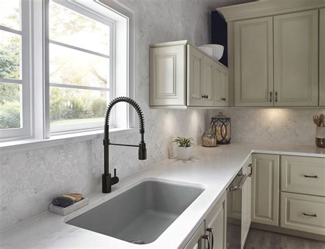 Being able to turn on your kitchen sink faucet with just one wave is another step towards making your kitchen an easier place to work in. An Industrial-Inspired Kitchen Faucet | JLC Online